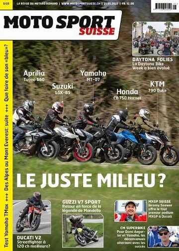 Moto Sport Suisse - Mai 2025 [Magazines]